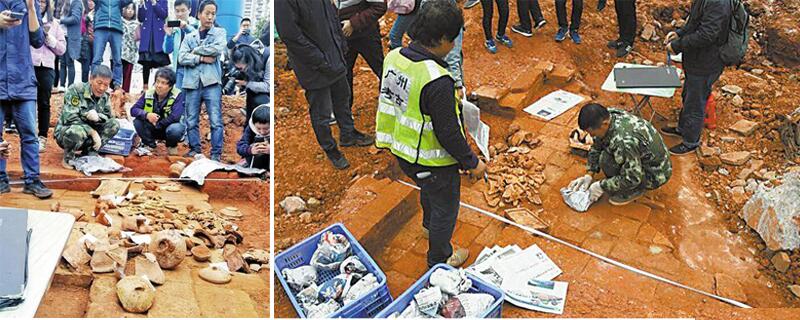 中山大學(xué)建食堂疑似挖出漢代古墓 為啥學(xué)校總能挖出古墓？